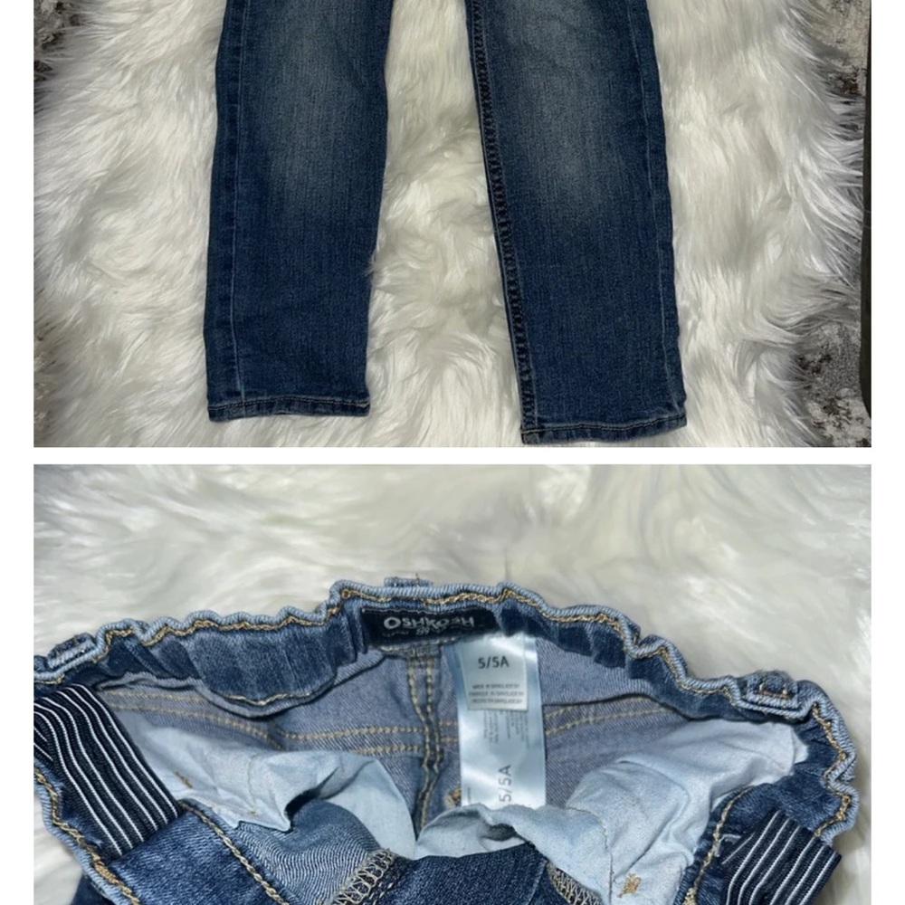 Kids OshKosh B'gosh Blue Denim Jeans - Size 5